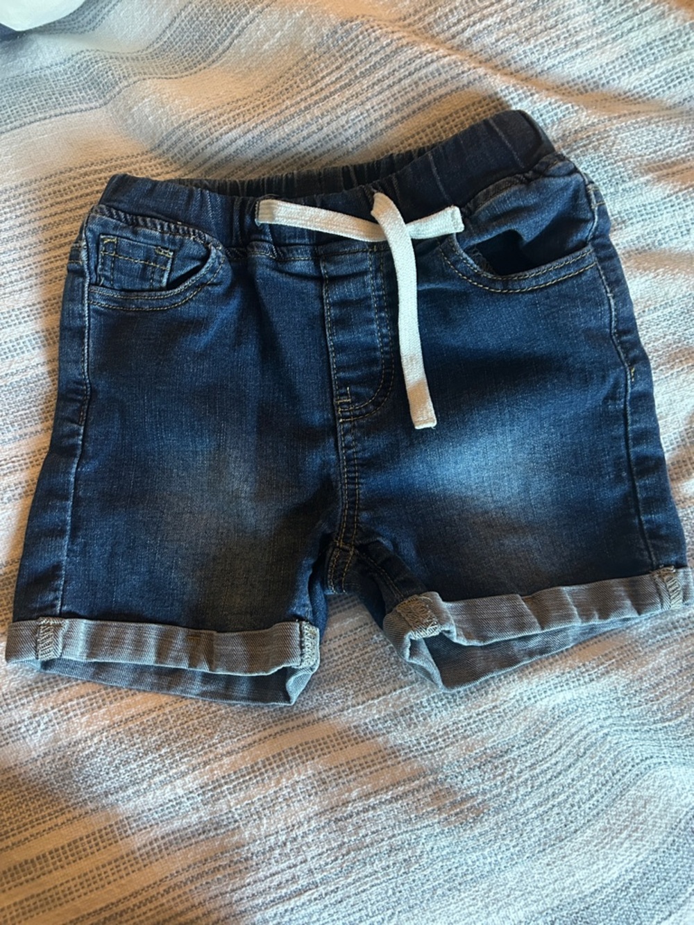 Little Bipsy denim Shorts with Drawstring